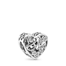 Load image into Gallery viewer, Pandora Mother &amp; Son Bond Charm, Clear CZ
