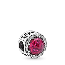 Load image into Gallery viewer, Pandora Disney Belle's Beauty and the Beast Pink Rose Charm