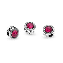 Load image into Gallery viewer, Pandora Disney Belle's Beauty and the Beast Pink Rose Charm