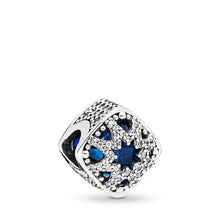 Load image into Gallery viewer, Pandora Glacial Beauty Charm, Swiss Blue Crystals &amp; Clear CZ
