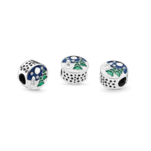 Load image into Gallery viewer, Pandora Snowy Wonderland Charm, Blue &amp; Green Enamel