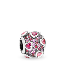 Load image into Gallery viewer, Pandora Explosion of Love Charm, Multi-Colored CZ