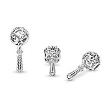 Load image into Gallery viewer, Pandora Enchanted Heart Tassel Charm