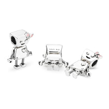 Load image into Gallery viewer, Pandora Bella Bot Charm, Pink Enamel