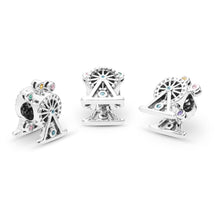 Load image into Gallery viewer, Pandora Ferris Wheel Charm, Multi-Colored Crystal