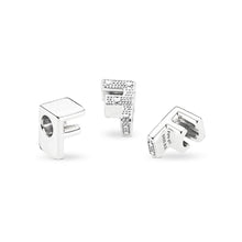 Load image into Gallery viewer, Pandora Letter F Charm
