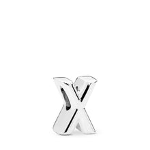 Load image into Gallery viewer, Pandora Letter X Charm