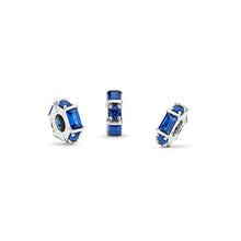 Load image into Gallery viewer, Pandora Ice Sculpture Spacer, Blue Crystal