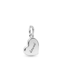 Load image into Gallery viewer, Pandora Asymmetric Heart of Love Charm, Mixed Enamel