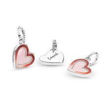 Load image into Gallery viewer, Pandora Asymmetric Heart of Love Charm, Mixed Enamel