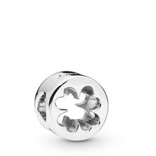 Load image into Gallery viewer, Pandora Clover Cut Out Charm