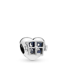 Load image into Gallery viewer, Pandora Window Heart Charm
