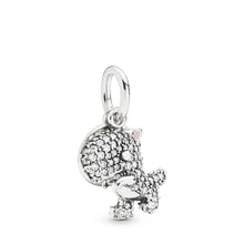 Load image into Gallery viewer, Pandora Pave Dinosaur Dangle Charm