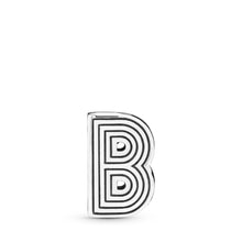 Load image into Gallery viewer, Pandora Reflexions Letter B Clip Charm