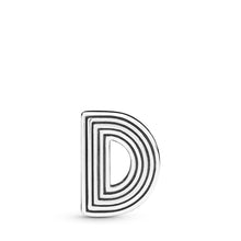 Load image into Gallery viewer, Pandora Reflexions Letter D Clip Charm