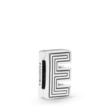 Load image into Gallery viewer, Pandora Reflexions Letter E Clip Charm