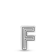 Load image into Gallery viewer, Pandora Reflexions Letter F Clip Charm