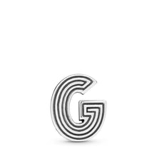Load image into Gallery viewer, Pandora Reflexions Letter G Clip Charm