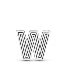 Load image into Gallery viewer, Pandora Reflexions Letter W Clip Charm