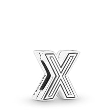 Load image into Gallery viewer, Pandora Reflexions Letter X Clip Charm
