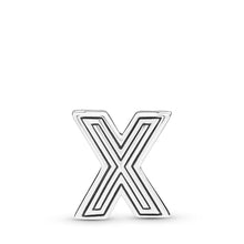 Load image into Gallery viewer, Pandora Reflexions Letter X Clip Charm
