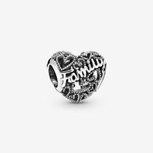 Load image into Gallery viewer, Family Heart Charm