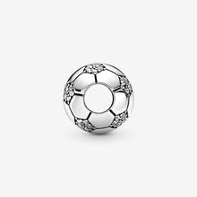 Load image into Gallery viewer, Sparkling Soccer Charm