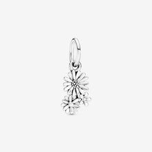 Load image into Gallery viewer, Daisy Flower Bouquet Dangle Charm