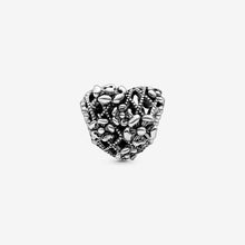 Load image into Gallery viewer, Openwork Flower Heart Mommy Charm