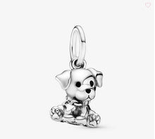 Load image into Gallery viewer, Pandora  Labrador Puppy Dog &amp; Pandora Precious Princess Charm