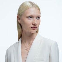 Load image into Gallery viewer, Stella set Star, White, Rose gold-tone plated