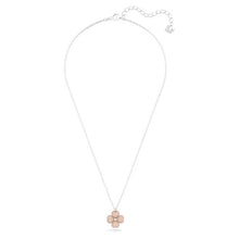 Load image into Gallery viewer, Latisha pendant Flower, Pink, Mixed metal finish