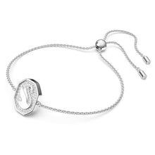 Load image into Gallery viewer, Signum bracelet Swan, White, Rhodium plated