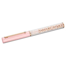 Load image into Gallery viewer, Crystalline Gloss ballpoint pen Pink, Rose gold-tone plated