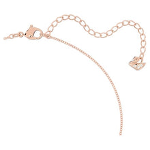 Load image into Gallery viewer, Lilia necklace Butterfly, White, Rose gold-tone plated