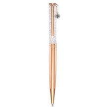 Load image into Gallery viewer, Crystalline ballpoint pen Evil eye, Rose gold-tone, Rose gold-tone plated