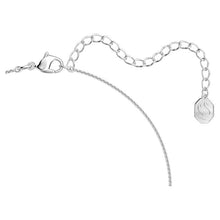 Load image into Gallery viewer, Millenia pendant Trilliant cut, White, Rhodium plated