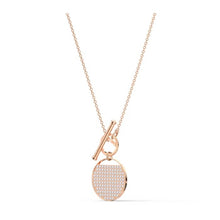 Load image into Gallery viewer, Ginger T Bar set White, Rose gold-tone plated