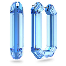 Load image into Gallery viewer, Lucent hoop earrings Blue