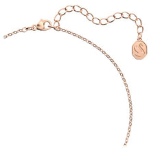 Load image into Gallery viewer, Signum pendant Swan, White, Rose gold-tone plated