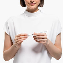 Load image into Gallery viewer, Crystalline Gloss ballpoint pen White, Chrome plated