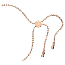 Load image into Gallery viewer, Stella bracelet Star, White, Rose gold-tone plated