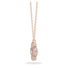 Load image into Gallery viewer, Latisha pendant Flower, Pink, Rose gold-tone plated