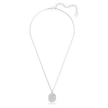 Load image into Gallery viewer, Signum pendant Swan, White, Rhodium plated