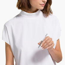 Load image into Gallery viewer, Crystalline Nova ballpoint pen Silver-tone, Chrome plated