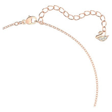 Load image into Gallery viewer, Latisha pendant Flower, Pink, Rose gold-tone plated