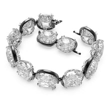 Load image into Gallery viewer, Harmonia bracelet Cushion cut, White, Mixed metal finish
