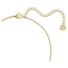Load image into Gallery viewer, Lovely necklace Heart, White, Gold-tone plated