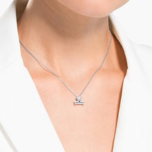 Load image into Gallery viewer, Zodiac II pendant Libra, White, Mixed metal finish