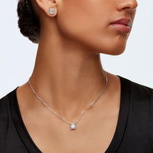 Load image into Gallery viewer, Swarovski Angelic Set, White, Rhodium plated